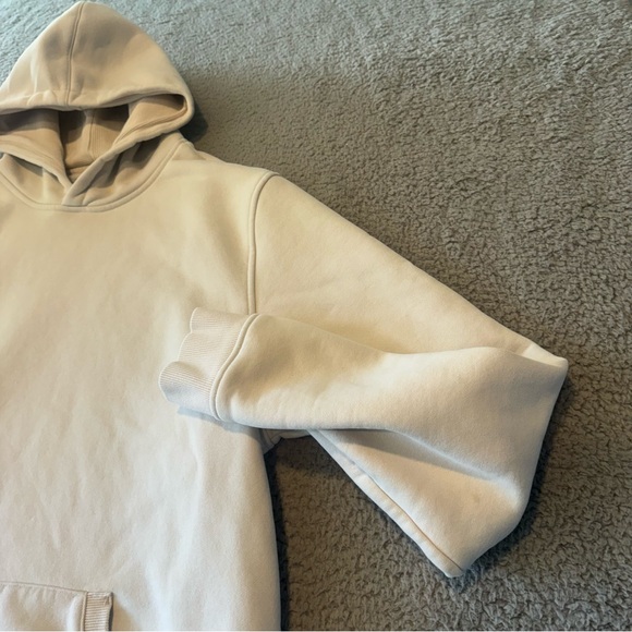 Vuori Mens Fleece Seaside Pullover Hoodie Salt Large V299 - Picture 5 of 14